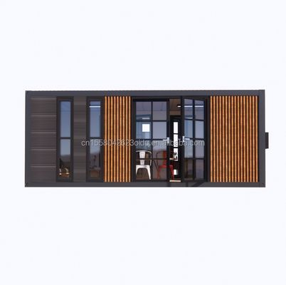 Container de luxo moderno expansível de dois andares Casa prefabricada de madeira pequena Edifícios Hotel Apartamento Cabana de aço Casa pré-fabricada