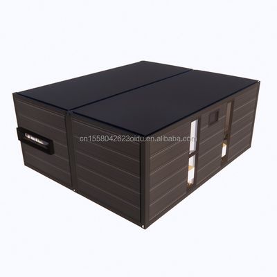 Container de luxo moderno expansível de dois andares Casa prefabricada de madeira pequena Edifícios Hotel Apartamento Cabana de aço Casa pré-fabricada