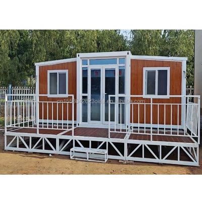 Modernos pré-fabricados de 20 pés na Austrália Casas Móveis dobráveis Modular Casa de Contêiner Extensivel com Modelo 3D / Desenhos CAD