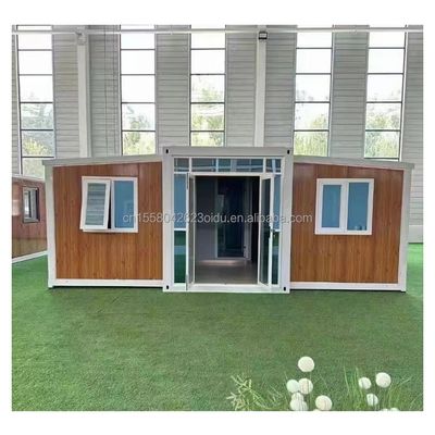 Casa de contêineres pré-fabricada com bons preços e janelas de alumínio