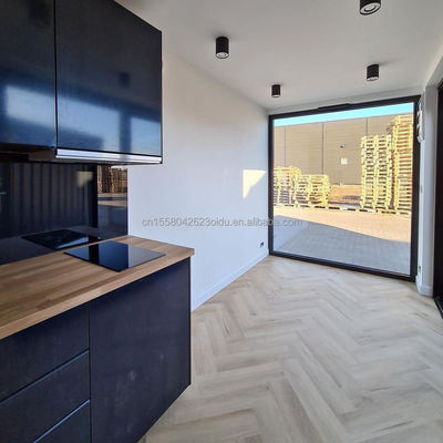 Atualize sua casa com uma casa de contêiner de transporte personalizada de 20 pés ou 40 pés com um quarto, uma cozinha e um banheiro