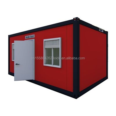 Preço acessível 20ft/40ft Parede 50/75/100mm Painel Sandwich Wave Sala de contêineres pré-fabricada para residência familiar moderna