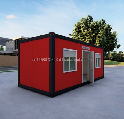 Preço acessível 20ft/40ft Parede 50/75/100mm Painel Sandwich Wave Sala de contêineres pré-fabricada para residência familiar moderna