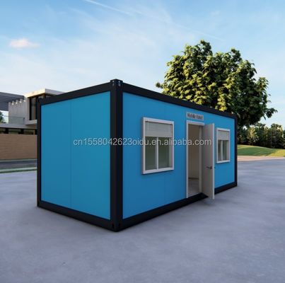 Preço acessível 20ft/40ft Parede 50/75/100mm Painel Sandwich Wave Sala de contêineres pré-fabricada para residência familiar moderna