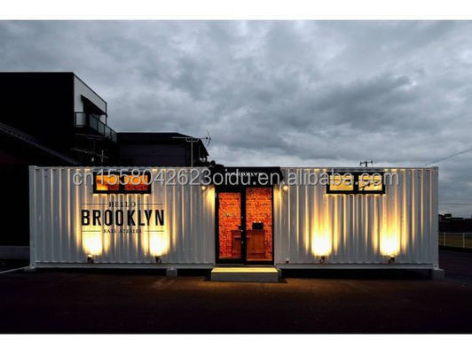 Flat Pack Container Hotel Modular Pequeno Móvel de Envio Casas Portáteis 2 Quartos Container de Vida Restaurante Casas Container