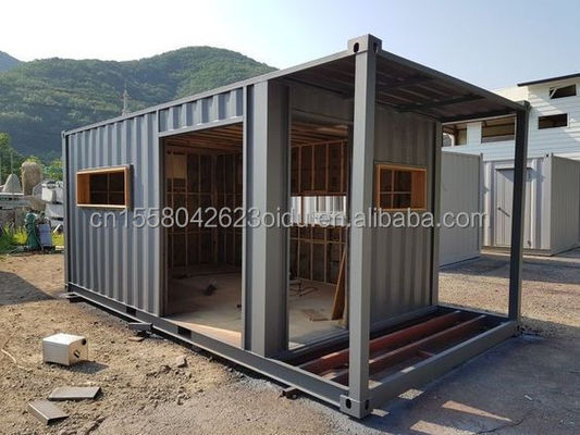 Flat Pack Container Hotel Modular Pequeno Móvel de Envio Casas Portáteis 2 Quartos Container de Vida Restaurante Casas Container