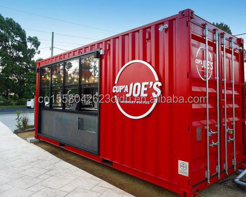 Flat Pack Container Hotel Modular Pequeno Móvel de Envio Casas Portáteis 2 Quartos Container de Vida Restaurante Casas Container