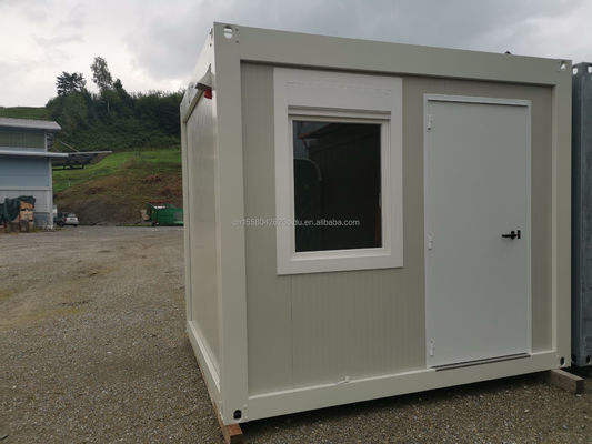 Hotel Casa de Contêineres Embalagem plana para construção rápida da família Estrutura de aço galvanizado curvado 180g Casa de madeira de luxo
