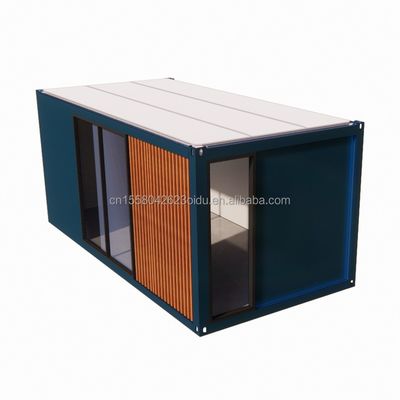 Algodão de alumínio Windows 20FT Mobile Container Housing A escolha definitiva para alojamento em hotel e fácil de se mover
