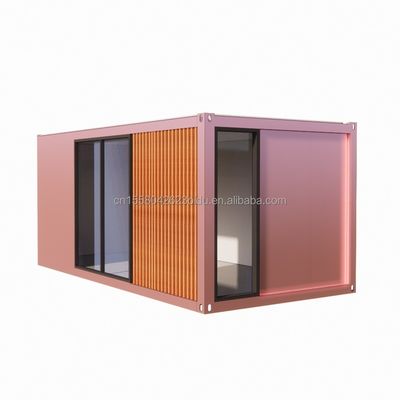 Algodão de alumínio Windows 20FT Mobile Container Housing A escolha definitiva para alojamento em hotel e fácil de se mover