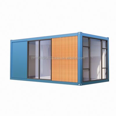 Algodão de alumínio Windows 20FT Mobile Container Housing A escolha definitiva para alojamento em hotel e fácil de se mover