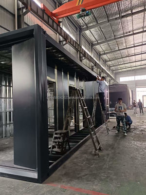 Clínica Médica de cor personalizada Container de embalagem plana para sala de isolamento Isolamento de venda Branco OEM Vidro Tempo Exterior ROHS