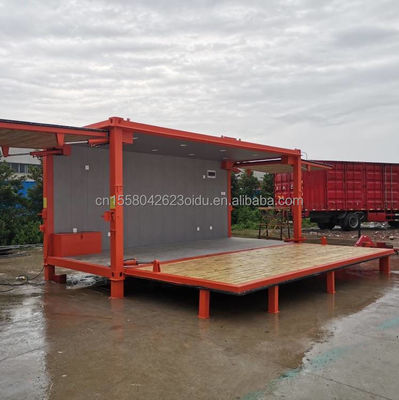 20ft 10ft Mini Pop-up Shop Container Café Loja Bar Restaurante Fast-food Loja de conveniência Quiosque Booth para Supermercado