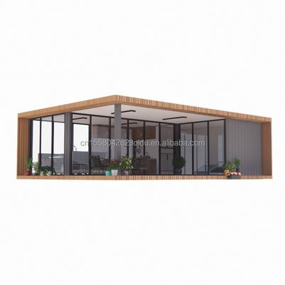Container expansível para família de três Instalação rápida Casa móvel Luxo acessível