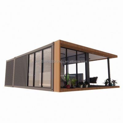 Container expansível para família de três Instalação rápida Casa móvel Luxo acessível
