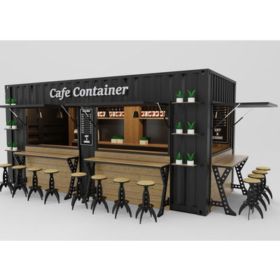 Fornecer Custom Hotel dobrável Casa móvel com aço galvanizado curvatura 180g 20ft Pronto para Casa de contêiner de transporte dobrável