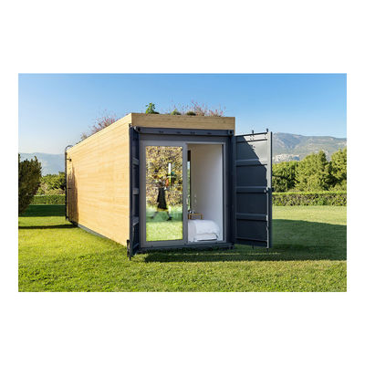 Galvanizado de aço flexível estrutura de aço 20ft casas expansíveis pré-fabricadas casas de luxo casa de contêineres para estilo de design chinês