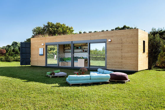 Galvanizado de aço flexível estrutura de aço 20ft casas expansíveis pré-fabricadas casas de luxo casa de contêineres para estilo de design chinês