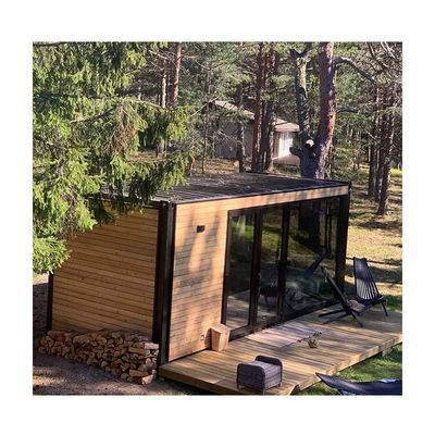 OEM 20ft Multi Funcional Luxury Flat Pack Container House Casa com 50/75/100mm Wave Sandwich Panel Parede