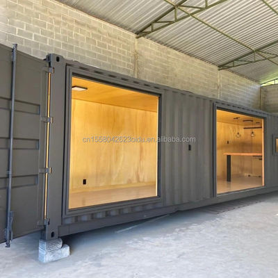 Estilo de design chinês Container dobrável de 20 pés Casa para personalização personalizada e hotel